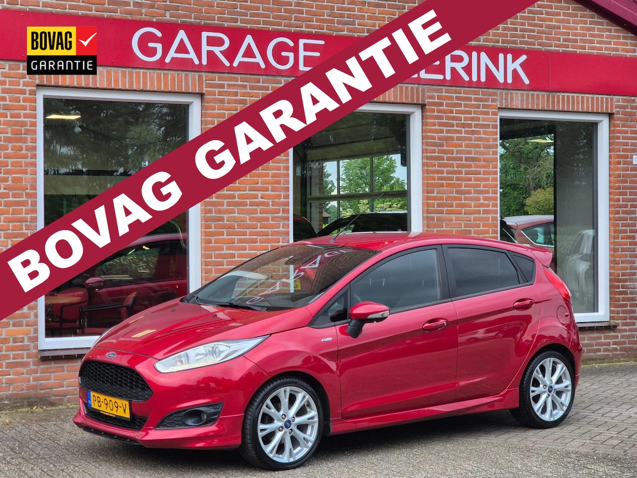 Ford Fiesta - 1.0 EcoBoost ST Line 101PK 5drs clima, cruise, navi, lmv, bluetooth - AutoWereld.nl