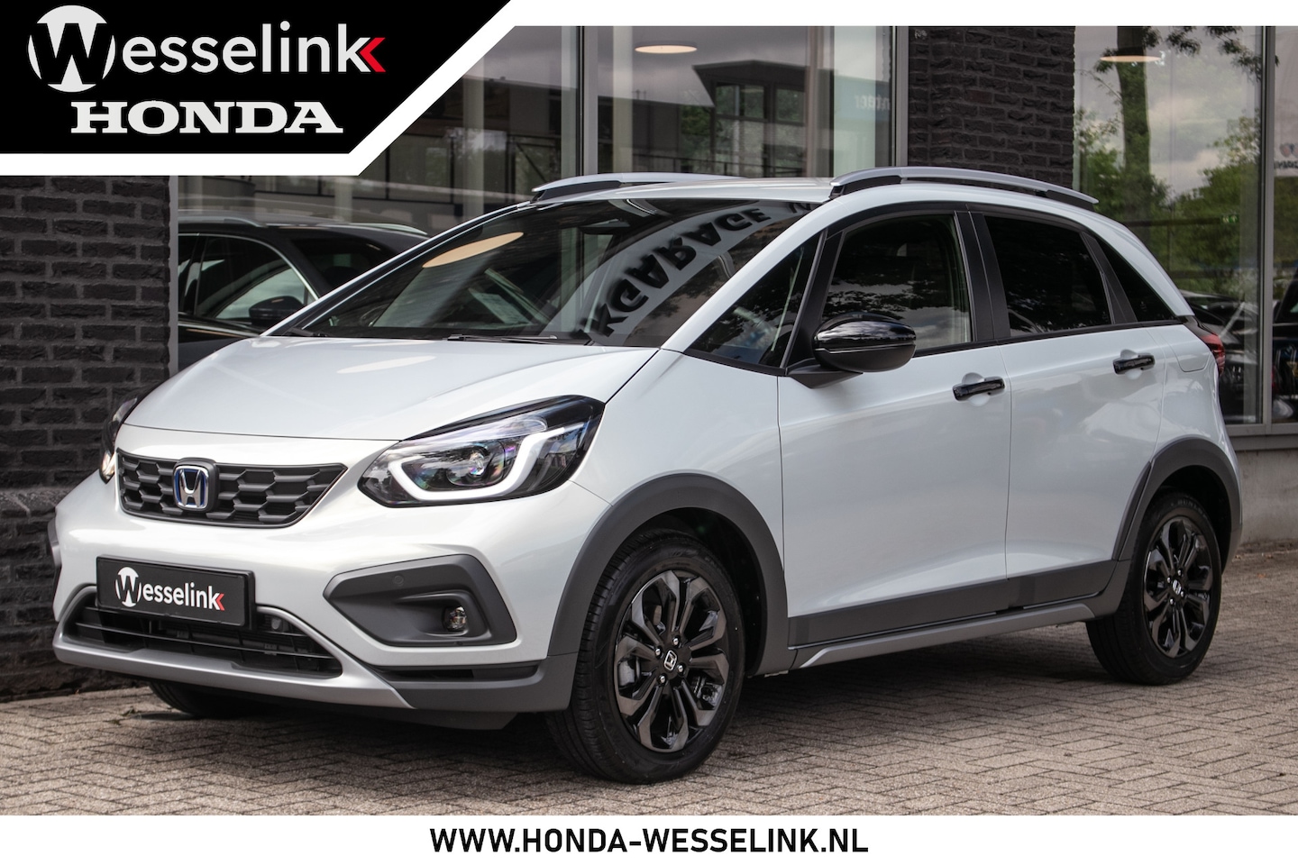 Honda Jazz - 1.5 e:HEV Advance Crosstar -Apple cp/Android auto | Honda Sensing - AutoWereld.nl