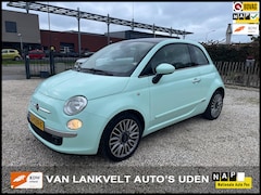 Fiat 500 - 0.9 Turbo 80pk Lounge Panorama, Leder, 16 inch