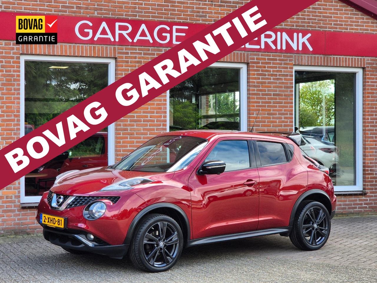 Nissan Juke - 1.2 DIG-T S/S Connect Edition 116PK 5drs clima, cruise, navi, camera, trekhaak - AutoWereld.nl