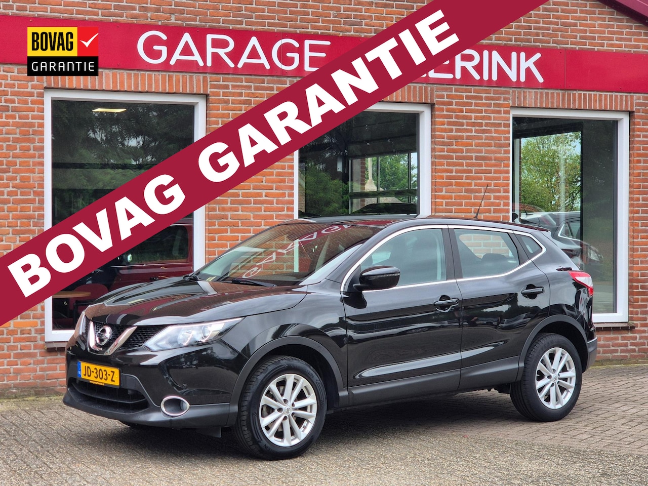 Nissan Qashqai - 1.2 Acenta 116PK 5drs clima, cruise, pdc, lmv, bluetooth, trekhaak - AutoWereld.nl