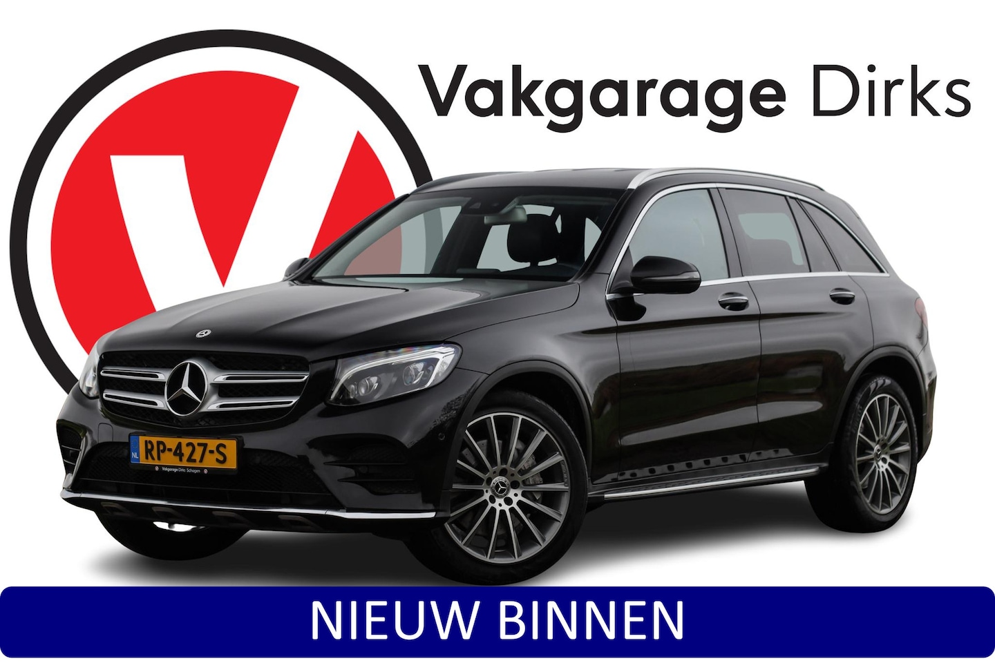 Mercedes-Benz GLC-klasse - 250 4MATIC AMG ✅ Leder ✅ Burmester ✅ LED - AutoWereld.nl