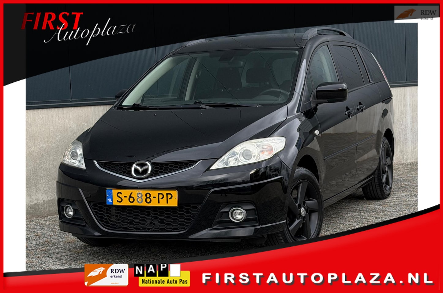 Mazda 5 - 1.8 TS 7-PERSOONS AIRCO/ISOFIX/2x SCHUIFDEUREN | NETTE AUTO ! - AutoWereld.nl