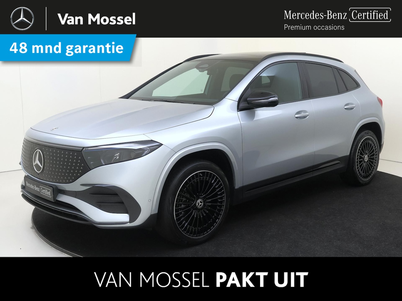 Mercedes-Benz EQA - 350 4MATIC AMG Line 71 kWh / Panoramadak/ 20 inch/ Winter Pack/ Carplay/ Night - AutoWereld.nl