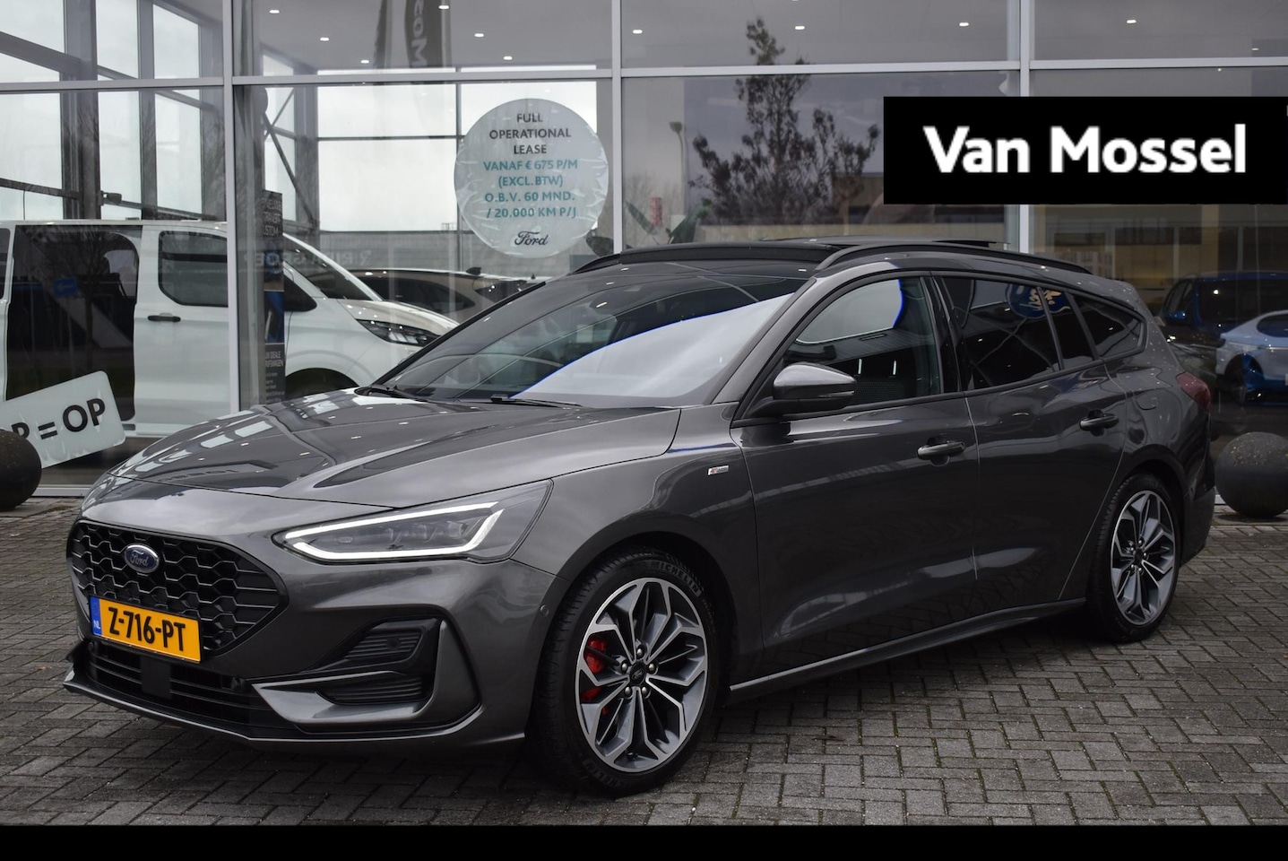 Ford Focus Wagon - 1.0 EcoBoost Hybrid ST Line X | Climate Control | Cruise Control | Panoramadak | 18" LMV | - AutoWereld.nl