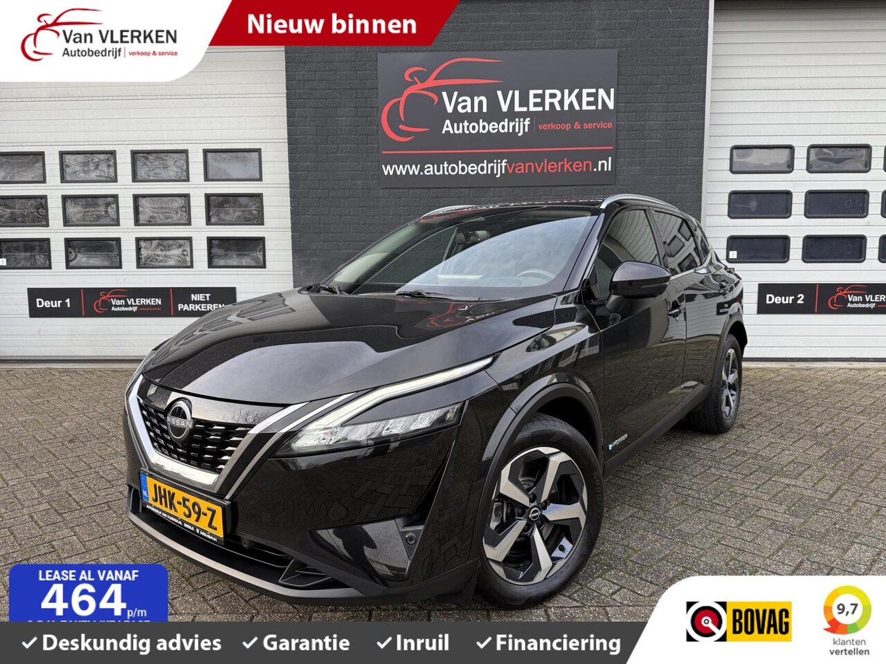 Nissan Qashqai - 1.5 e-Power Business Design PANORAMADAK 360 adaptive cruise - AutoWereld.nl
