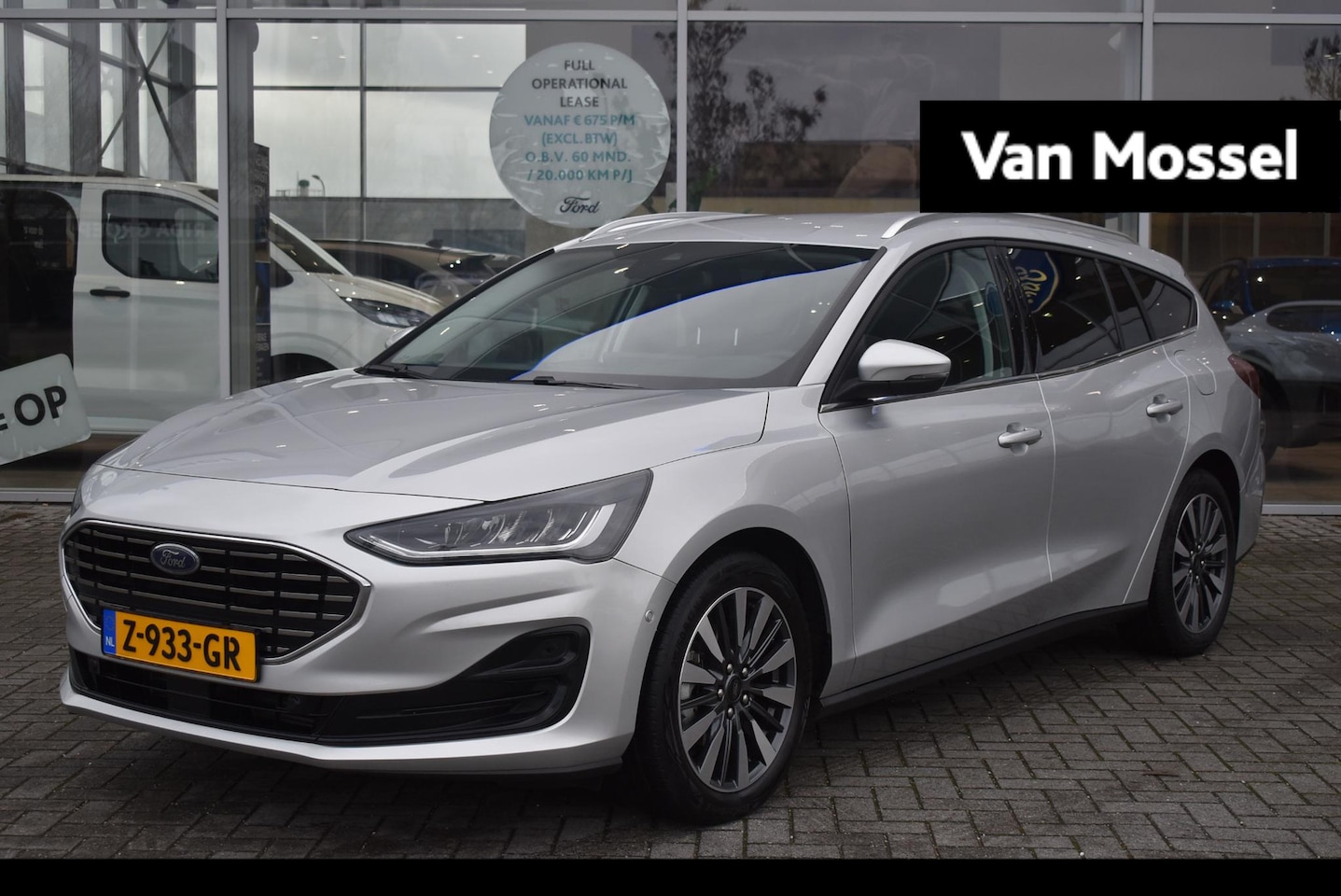 Ford Focus Wagon - 1.0 EcoBoost Hybrid Titanium X | Climate Control | Cruise Control | Winterpakket | Achteru - AutoWereld.nl