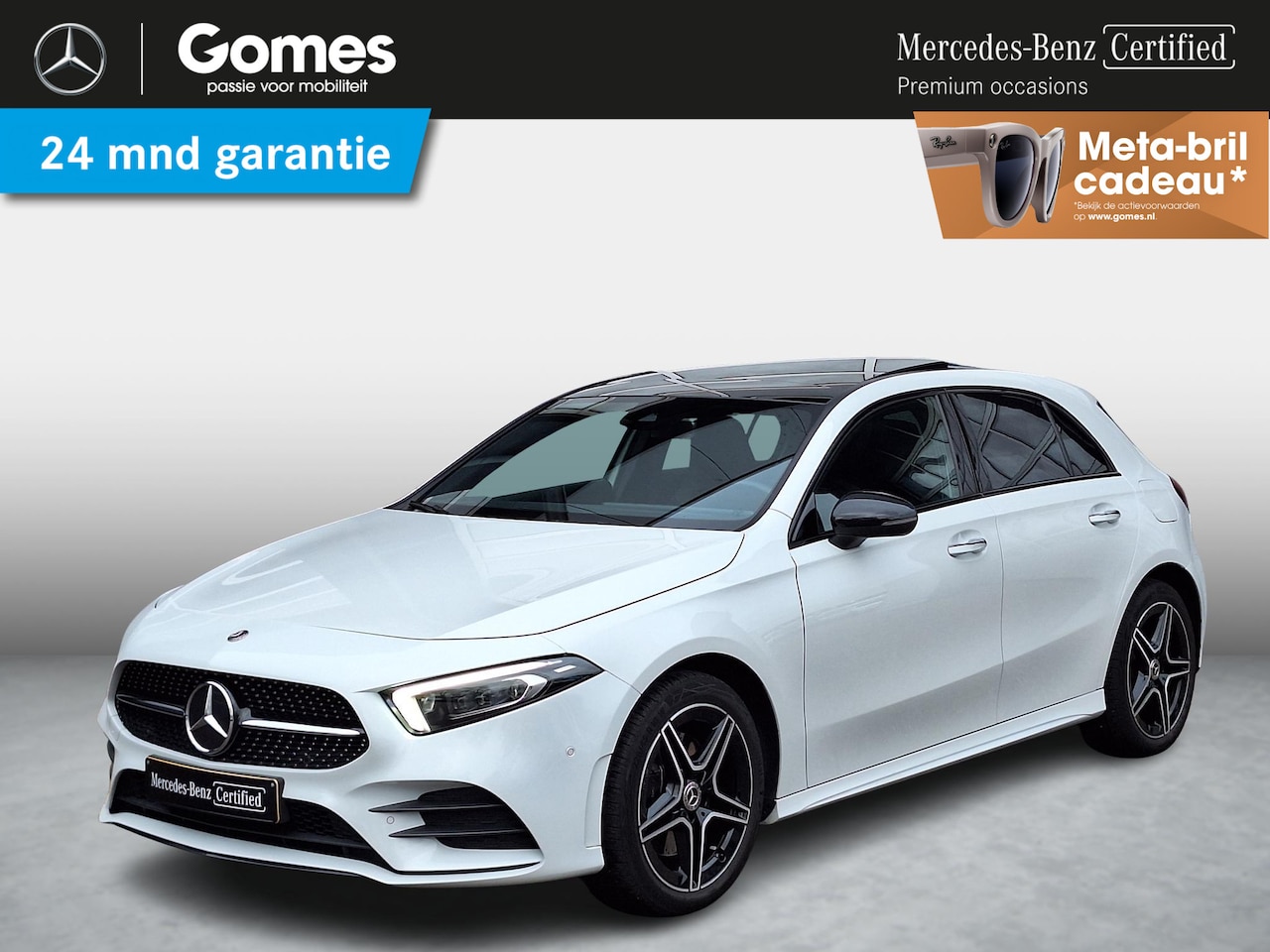 Mercedes-Benz A-klasse - 250 e AMG Line | Panoramadak | Night pakket | Achteruitrijcamera | Sfeerverlichting | Mult - AutoWereld.nl