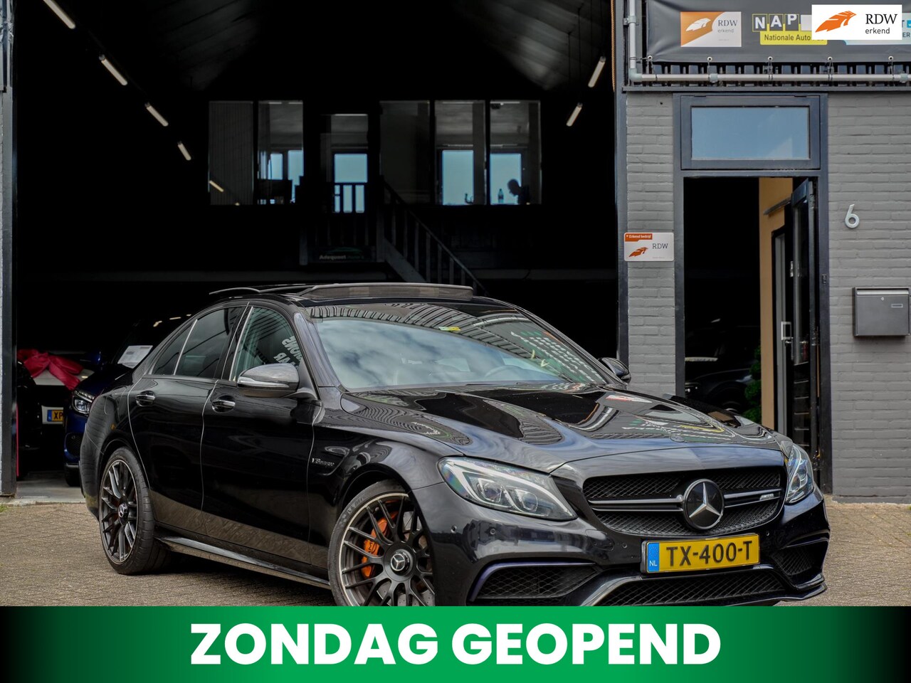 Mercedes-Benz C-klasse - C63s AMG S Edition 1|Head-up|Pano|Cam - AutoWereld.nl