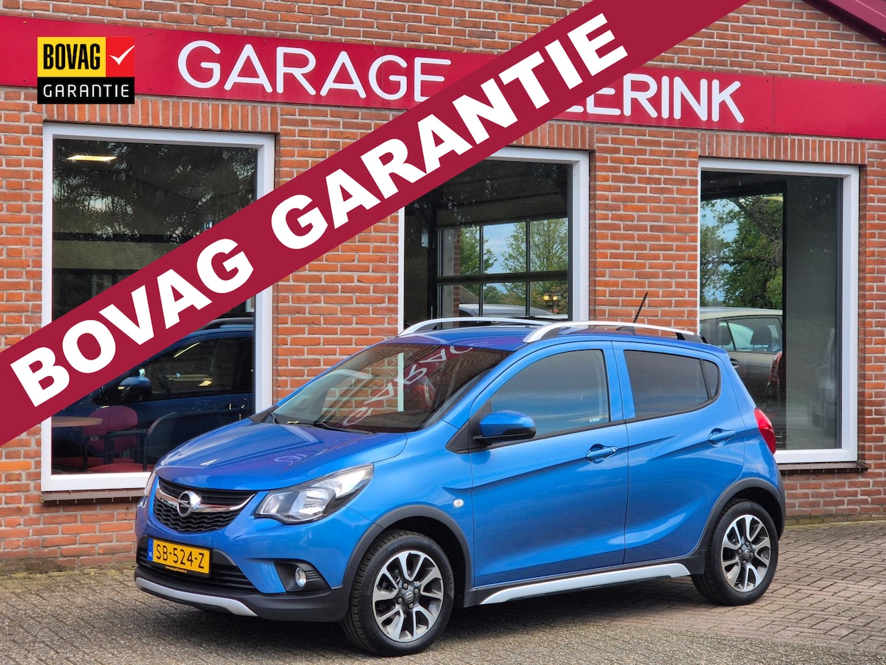 Opel Karl - 1.0 Rocks Online Edition 75PK 5drs airco, cruise, navi, pdc, dab, carplay - AutoWereld.nl