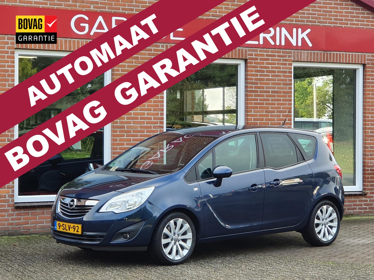 Opel Meriva - 1.4 Turbo Cosmo 140PK 5drs AUTOMAAT clima, cruise, navi, agr, camera, trekhaak - AutoWereld.nl