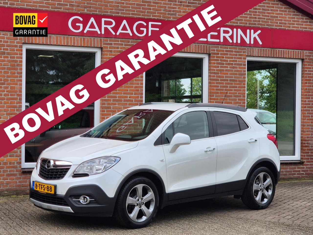 Opel Mokka - 1.4 T Cosmo 140PK 5drs clima, cruise, pdc, lmv, FlexFix drager - AutoWereld.nl