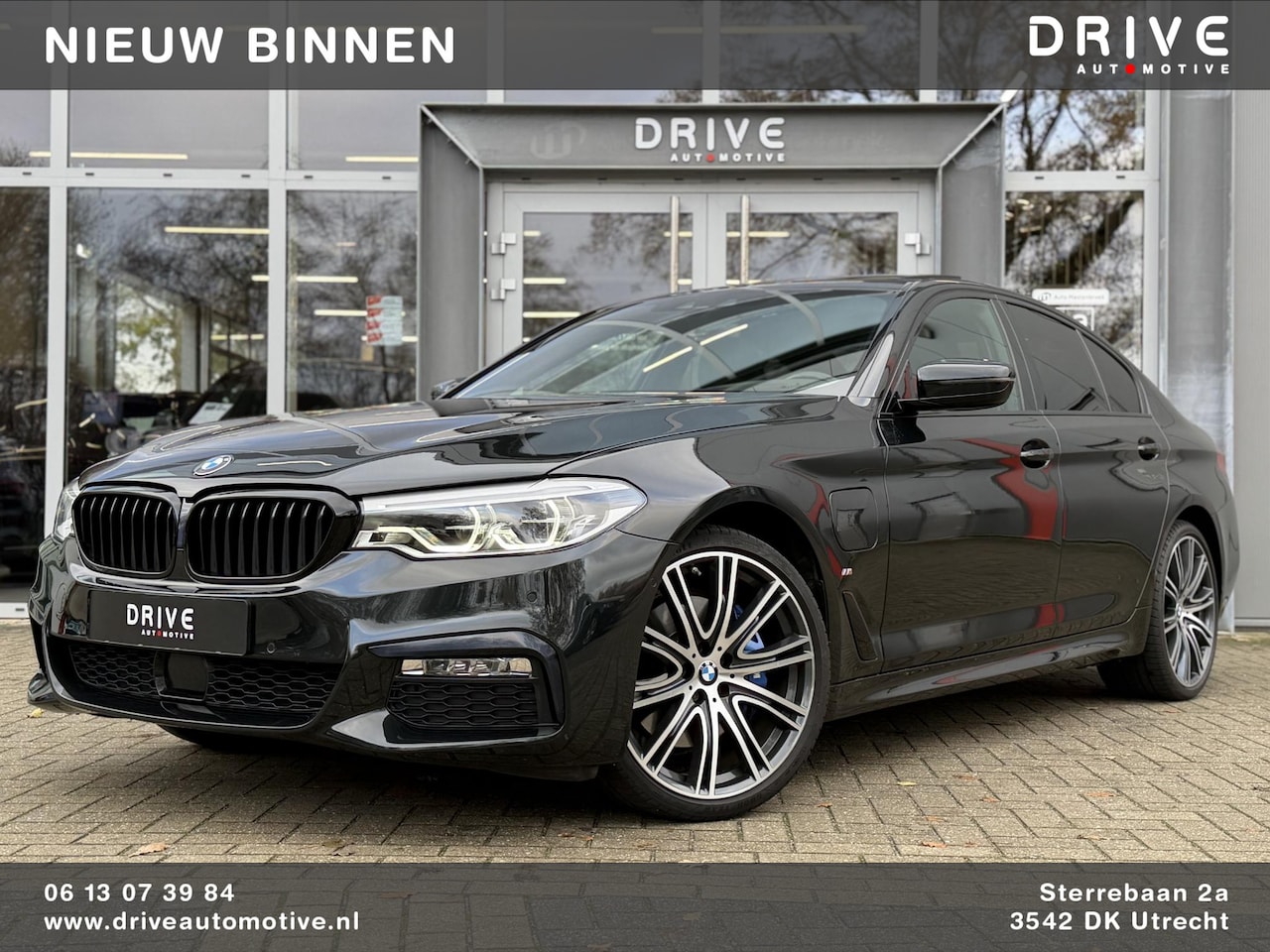 BMW 5-serie - 530e iPerf. High Ex. M-Sport Plus |Schuif/kanteldak|Leer|Memory|Driving Ass. Plus|HUD|20"| - AutoWereld.nl