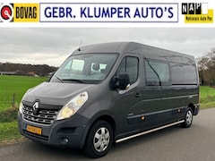 Renault Master - T35 2.3 dCi L3H2 Navi, Cruise, Airco, 6-Persoons Dubbel Cabine, Camera, Trekhaak