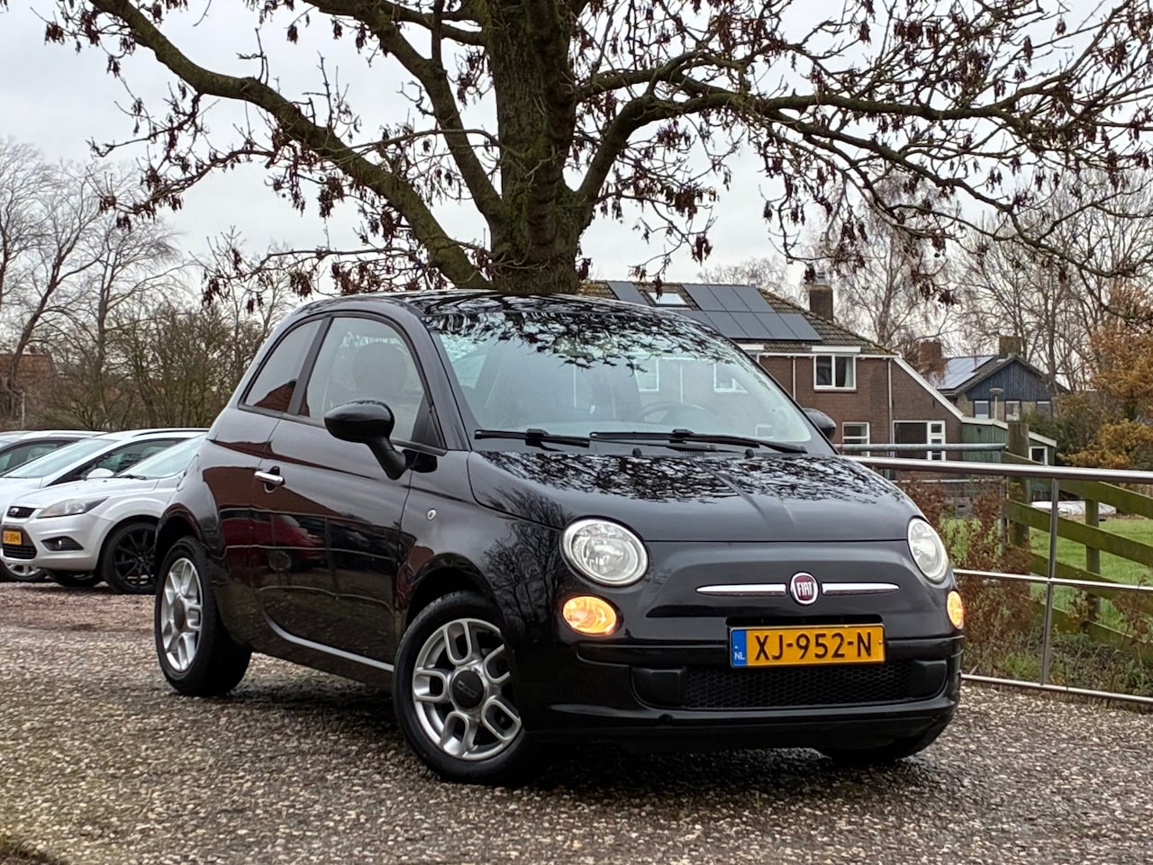 Fiat 500 - 1.2 Lounge | Half leder + Airco nu € 3.975,-!!! - AutoWereld.nl