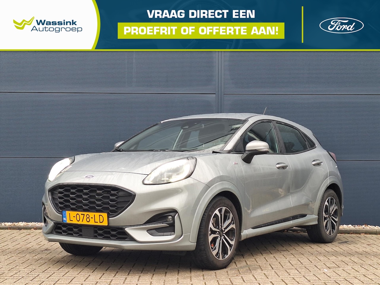 Ford Puma - 1.0i Ecoboost Hybrid 125pk ST-Line | Winter Pack | Parkeersensoren | Navigatie | - AutoWereld.nl