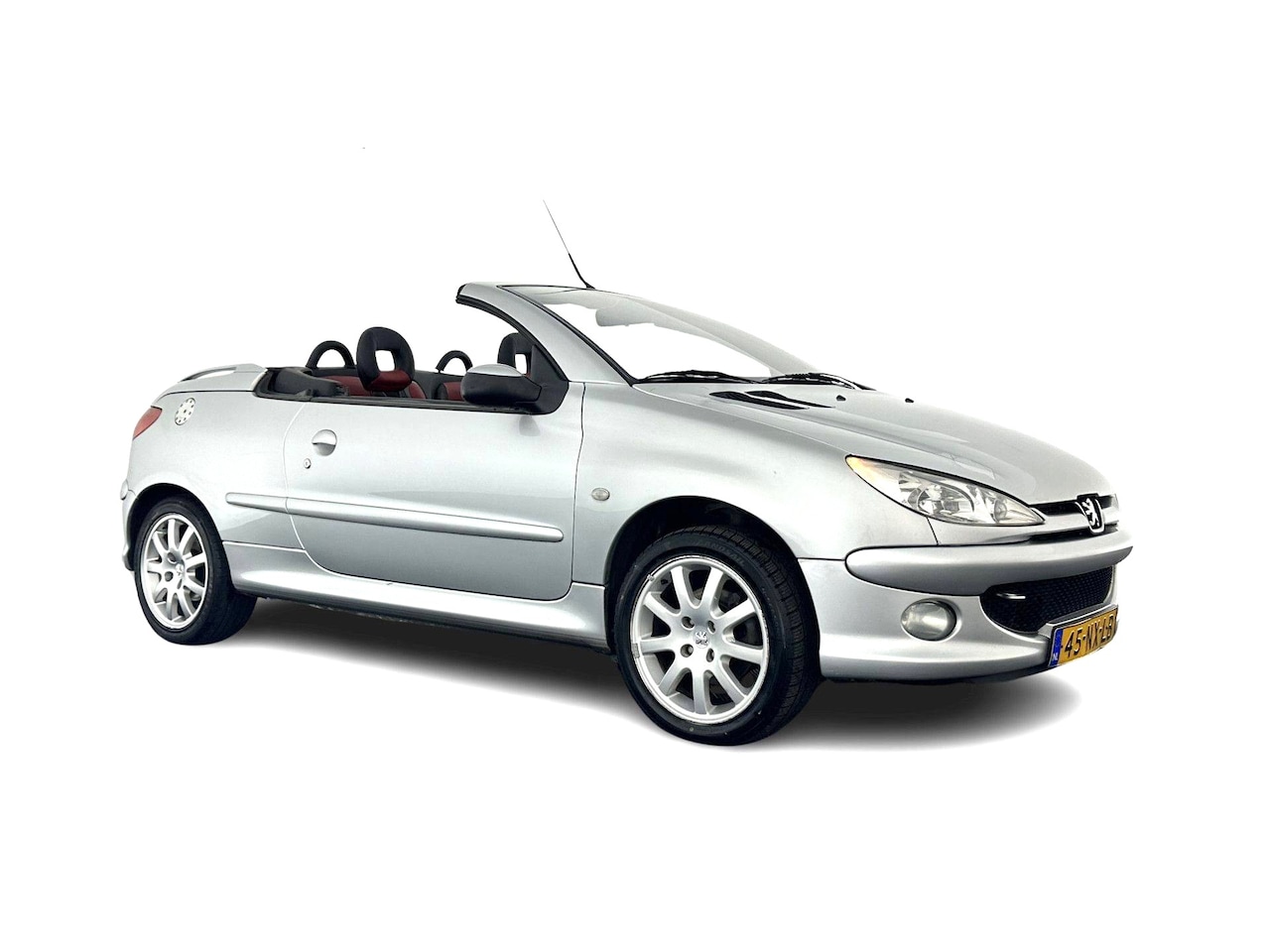 Peugeot 206 CC - 1.6-16V *TWO-TONE-FULL-LEATHER | ECC | SPORT-SEATS | RADIO-CD | 16"ALU* - AutoWereld.nl