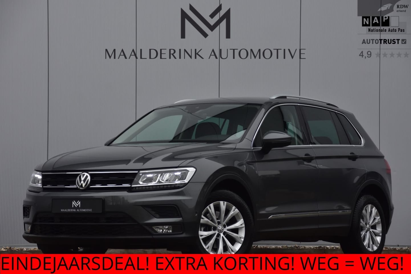 Volkswagen Tiguan - 1.5 TSI Automaat Comfortline Navi, Camera, Keyless, Stoelverwarming, Led - AutoWereld.nl