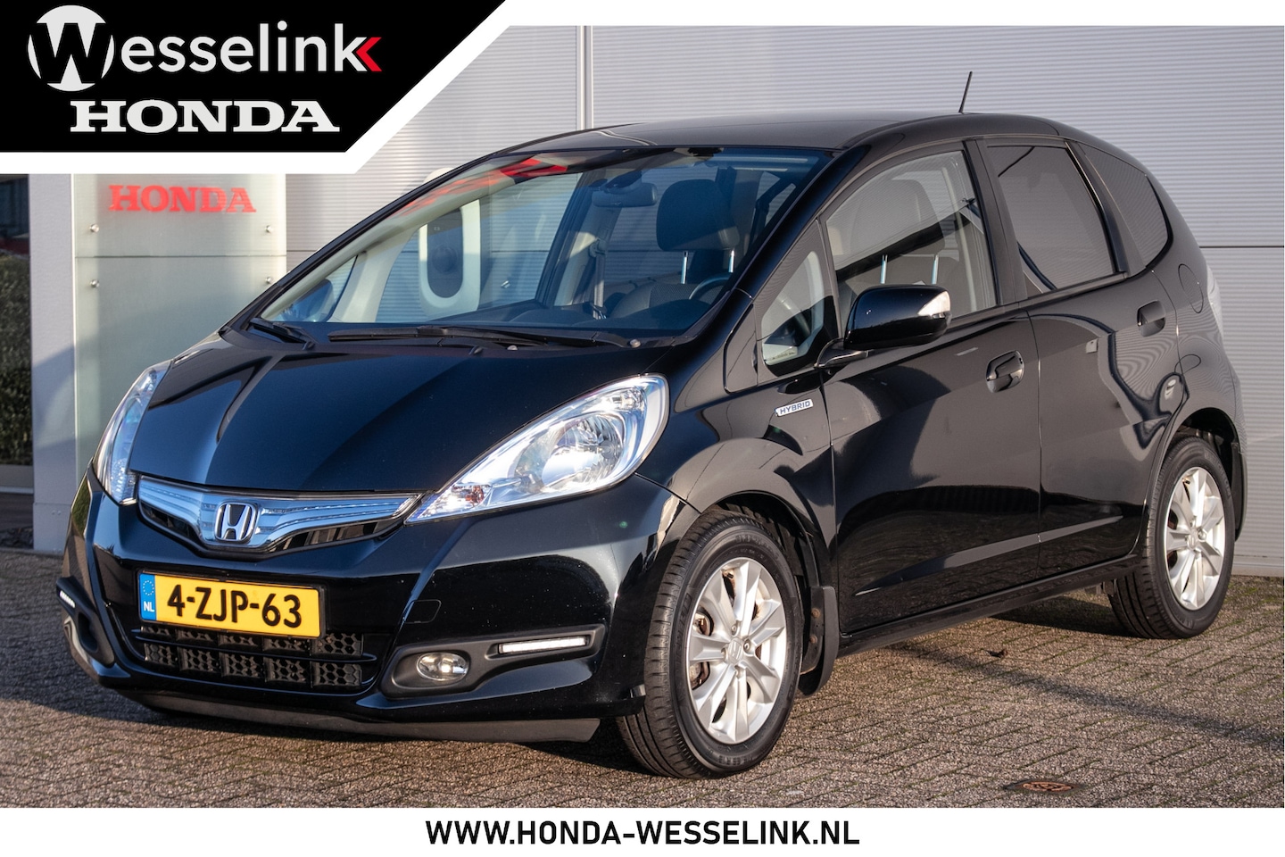 Honda Jazz - 1.4 Hybrid Exclusive - Dealerond. | Stoelverw. | Airco | Panodak | Leder - AutoWereld.nl