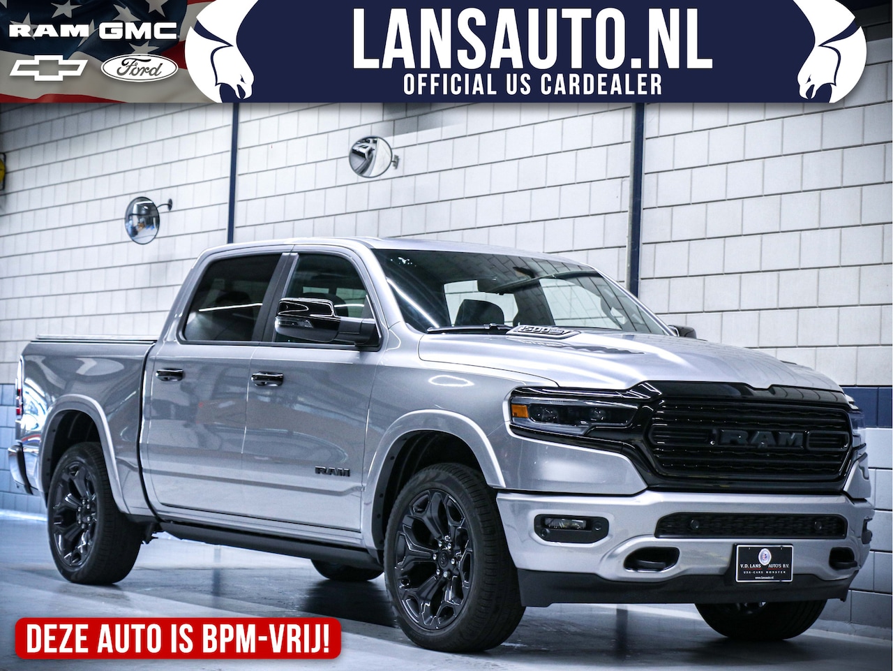 Dodge Ram 1500 - Limited Night Edition | Luchtvering | Head-Up Display - AutoWereld.nl