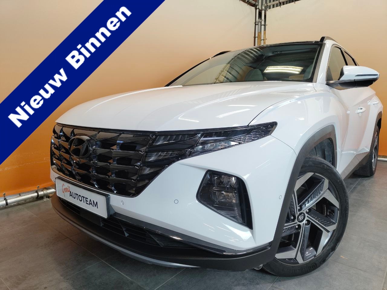 Hyundai Tucson - 1.6 T-GDI PHEV Premium Sky 4WD schuifdak | stoelverw | stoelvent semi leer | cruise - AutoWereld.nl