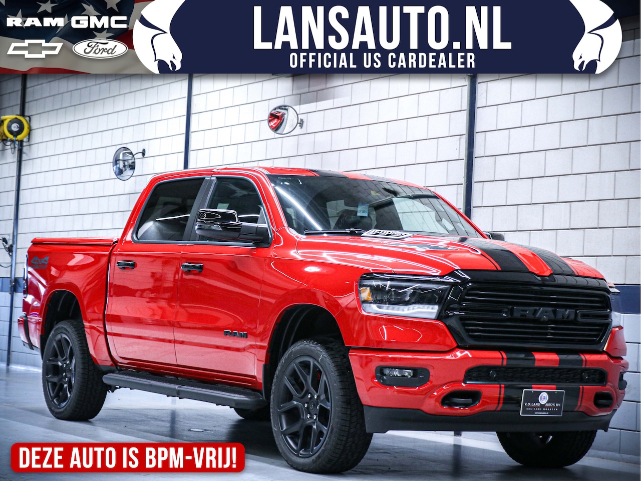 Dodge Ram 1500 - Laramie Night Edition | 5.7L Hemi V8 | 12" Uconnect - AutoWereld.nl