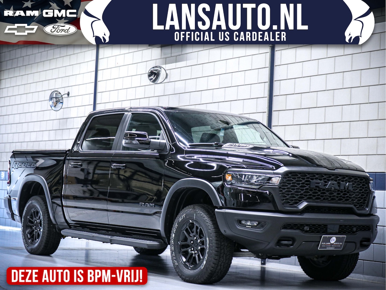 Dodge Ram 1500 - Rebel Night | 3.0 V6 Twin Turbo | 420 PK - AutoWereld.nl