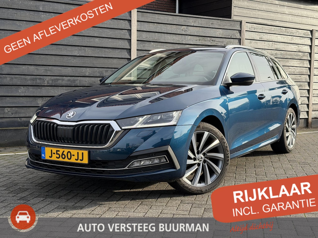 Skoda Octavia Combi - First Edition 1.5 TSI 150PK Navigatie, Parkeersensoren, Keyless, Panoramadak, Trekhaak, El - AutoWereld.nl