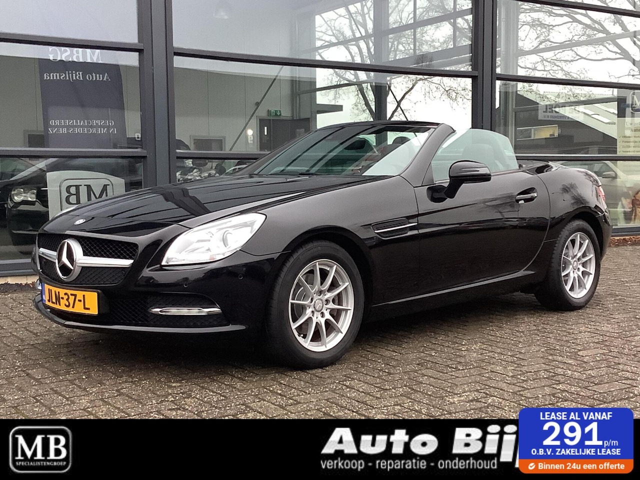 Mercedes-Benz SLK-klasse - 200 automaat, nekverwarming, lederen bekleding, zeer net, - AutoWereld.nl