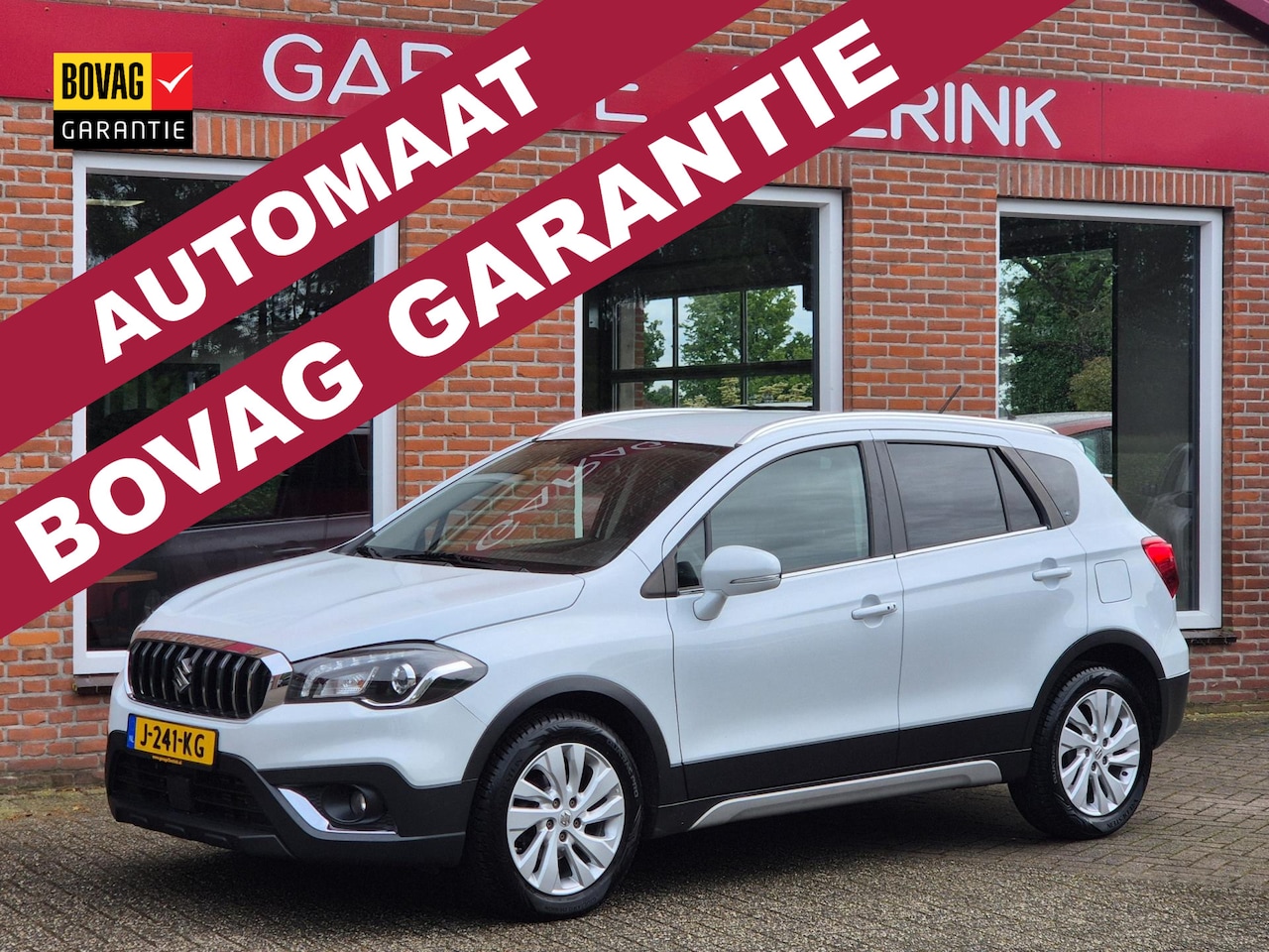 Suzuki S-Cross - 1.0 Boosterjet Select 112PK 5drs AUTOMAAT clima, cruise, navi, keyless, trekhaak - AutoWereld.nl