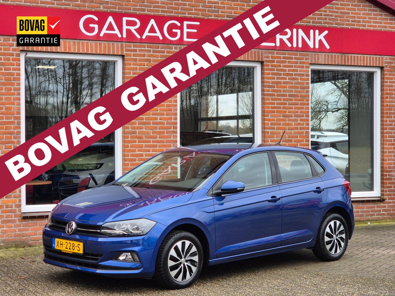 Volkswagen Polo - 1.0 TSI Comfortline 95PK 5drs airco, adap.cruise, navi, carplay, lmv, pcd - AutoWereld.nl