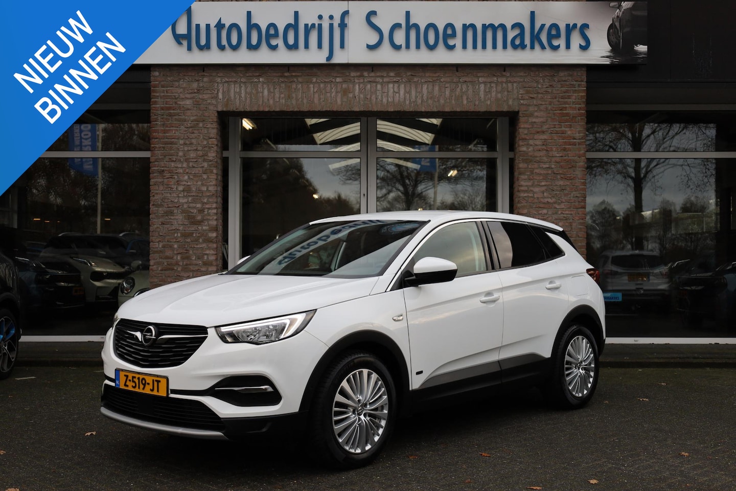 Opel Grandland X - 1.6 Turbo Hybrid Ultimate CARPLAY HALF-LEER 2xPDC CRUISE NAVI CLIMA 18"LMV+ALL-SEASONS! EL - AutoWereld.nl