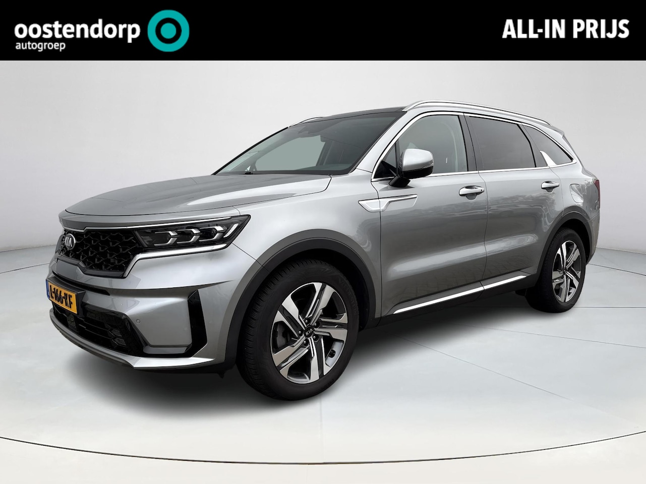 Kia Sorento - 1.6 T-GDI Plug-in Hybrid 4WD DynamicPlusLine 7p. | Schuif /- kanteldak | Trekhaak afneemba - AutoWereld.nl