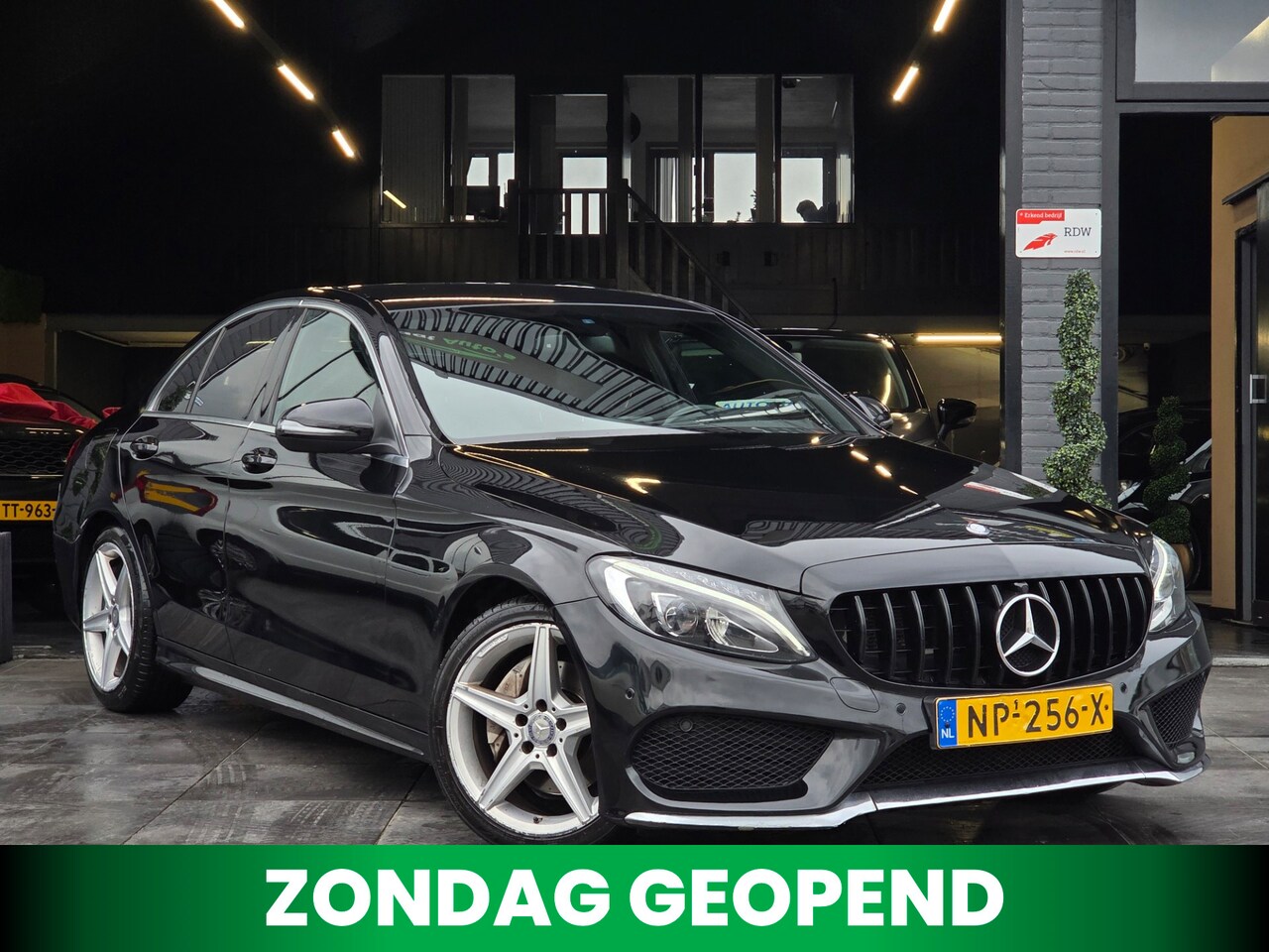 Mercedes-Benz C-klasse - 180 AMG Sport Edition|Camera|Stoelvw - AutoWereld.nl