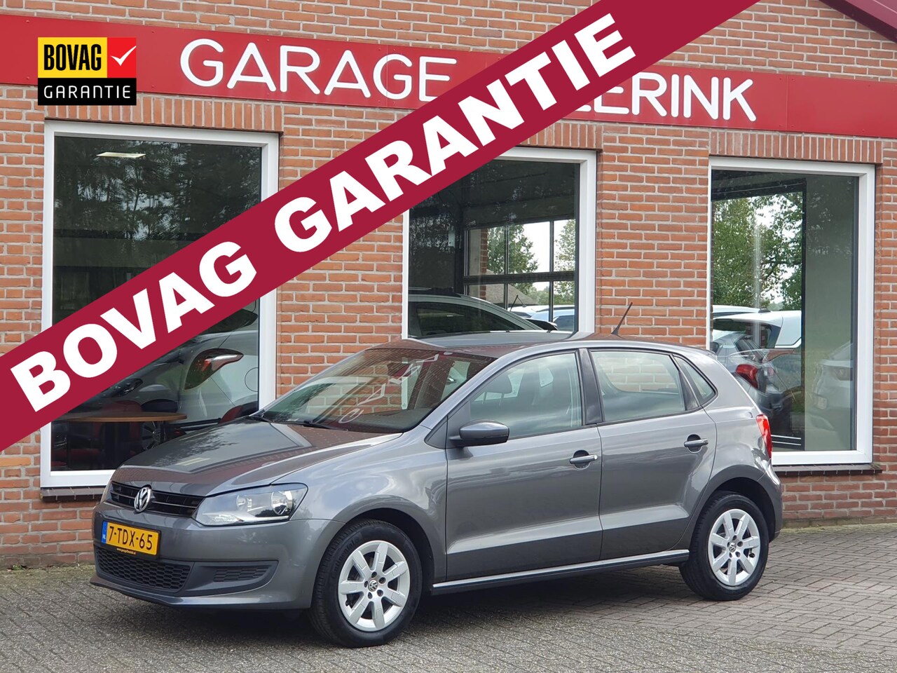 Volkswagen Polo - 1.2 TSI BlueMotion Edition 90PK 5drs airco, elektr.ramen, centr.vergr, lmv - AutoWereld.nl