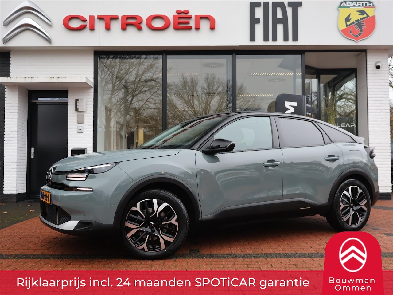 Citroën Ë-C4 - EV 54kWh 156PK Automaat Extended Range Max, Rijklaarprijs | Leder | Camera | Stoelverwarmi - AutoWereld.nl