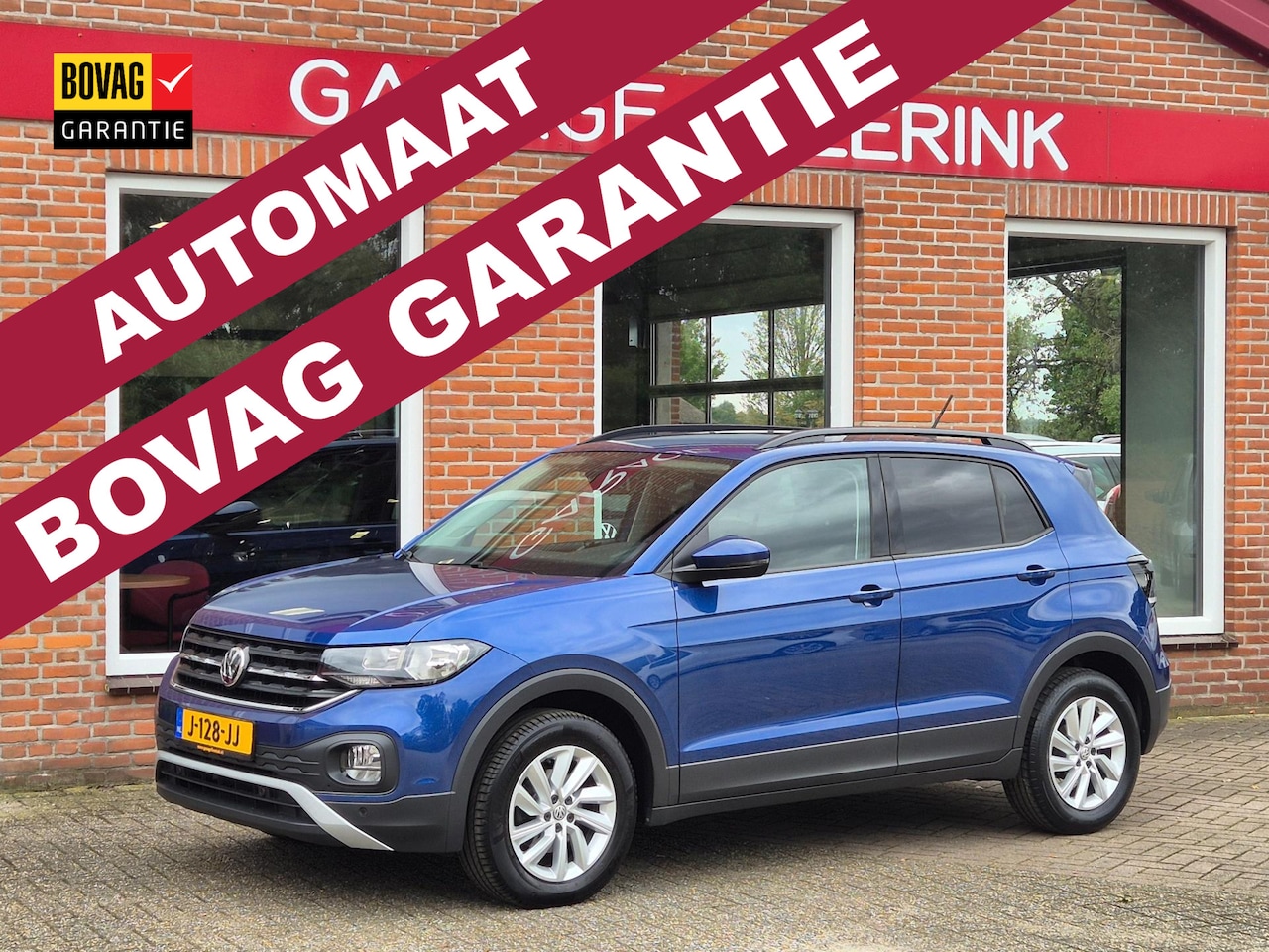 Volkswagen T-Cross - 1.0 TSI Style 116PK 5drs AUTOMAAT airco, adapt.cruise, pdc, carplay, trekhaak - AutoWereld.nl