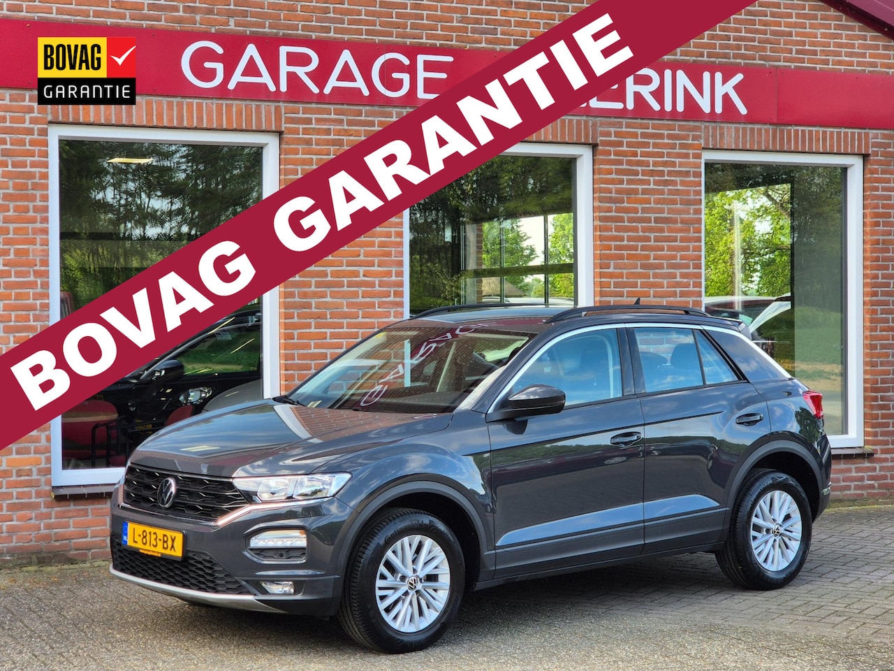 Volkswagen T-Roc - 1.0 TSI Style 110PK 5drs airco, adapt.cruise, pdc, elektr.ramen - AutoWereld.nl