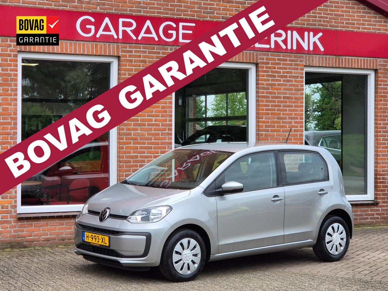 Volkswagen Up! - 1.0 BMT move up! 60PK 5drs airco, navi, carkit, elektr.ramen - AutoWereld.nl