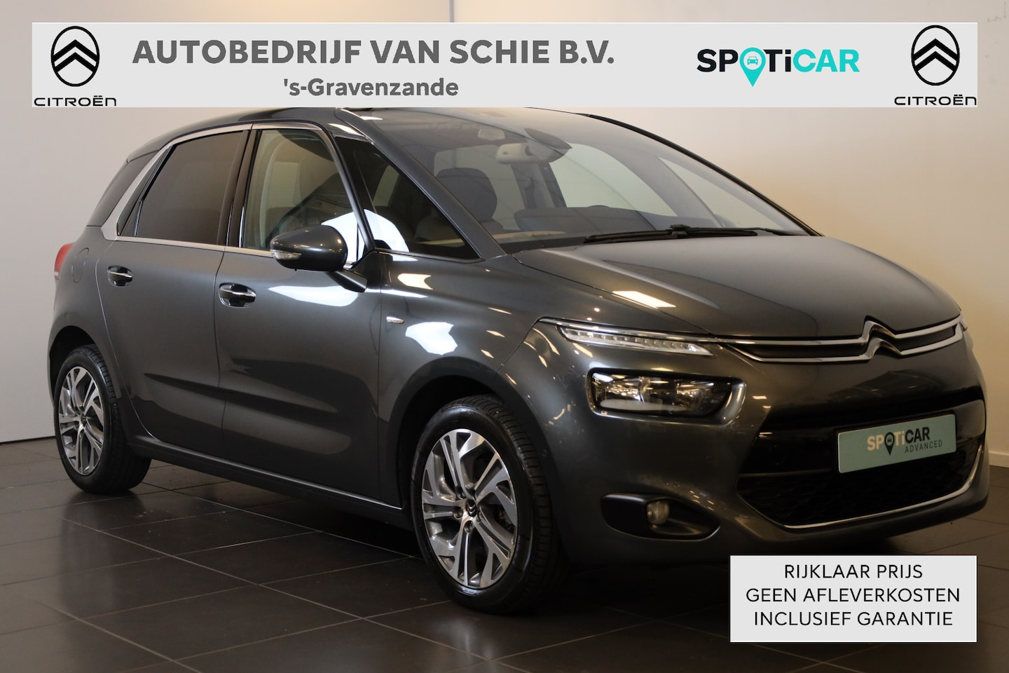 Citroën C4 Picasso - PT 130 Exclusive Nappa Leer | Massage | Metallic | 17" - AutoWereld.nl