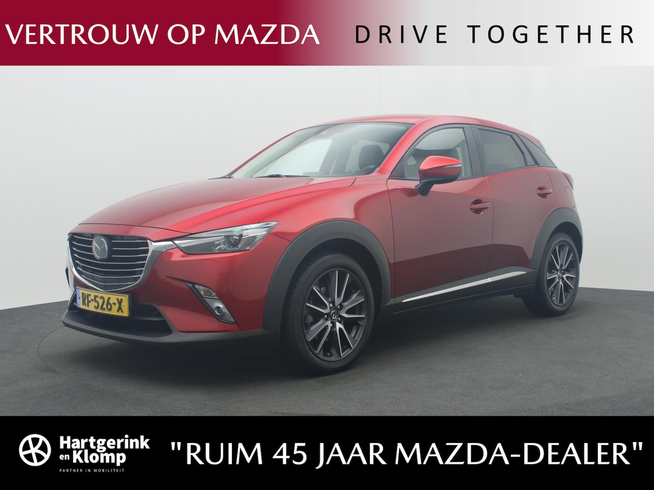 Mazda CX-3 - 2.0 GT-M met afneembare trekhaak en Apple CarPlay : dealer onderhouden - AutoWereld.nl