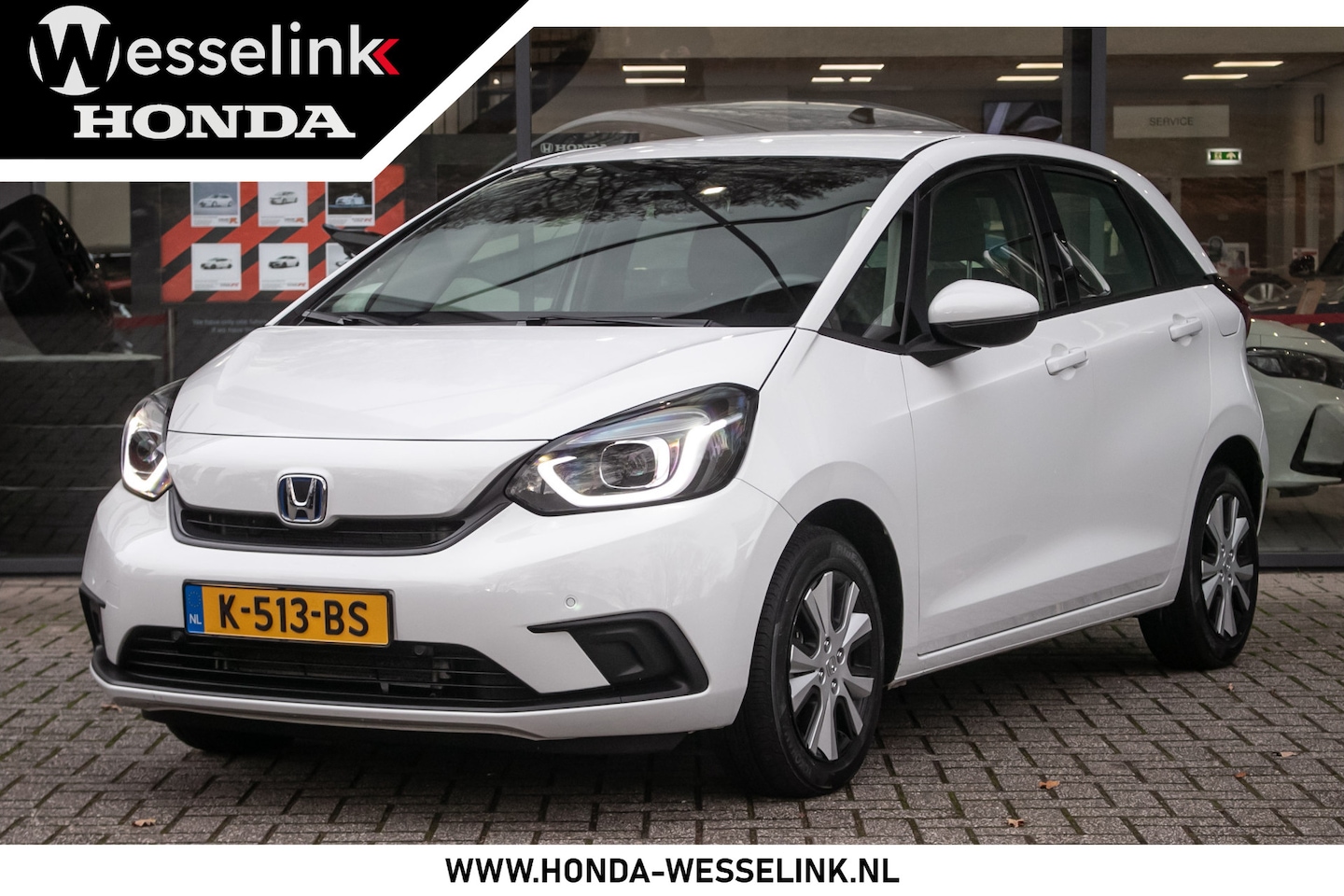 Honda Jazz - 1.5 e:HEV Elegance Automaat - 1e eigenaar | Dealer onderh. | Apple Carpl/Android Auto - AutoWereld.nl