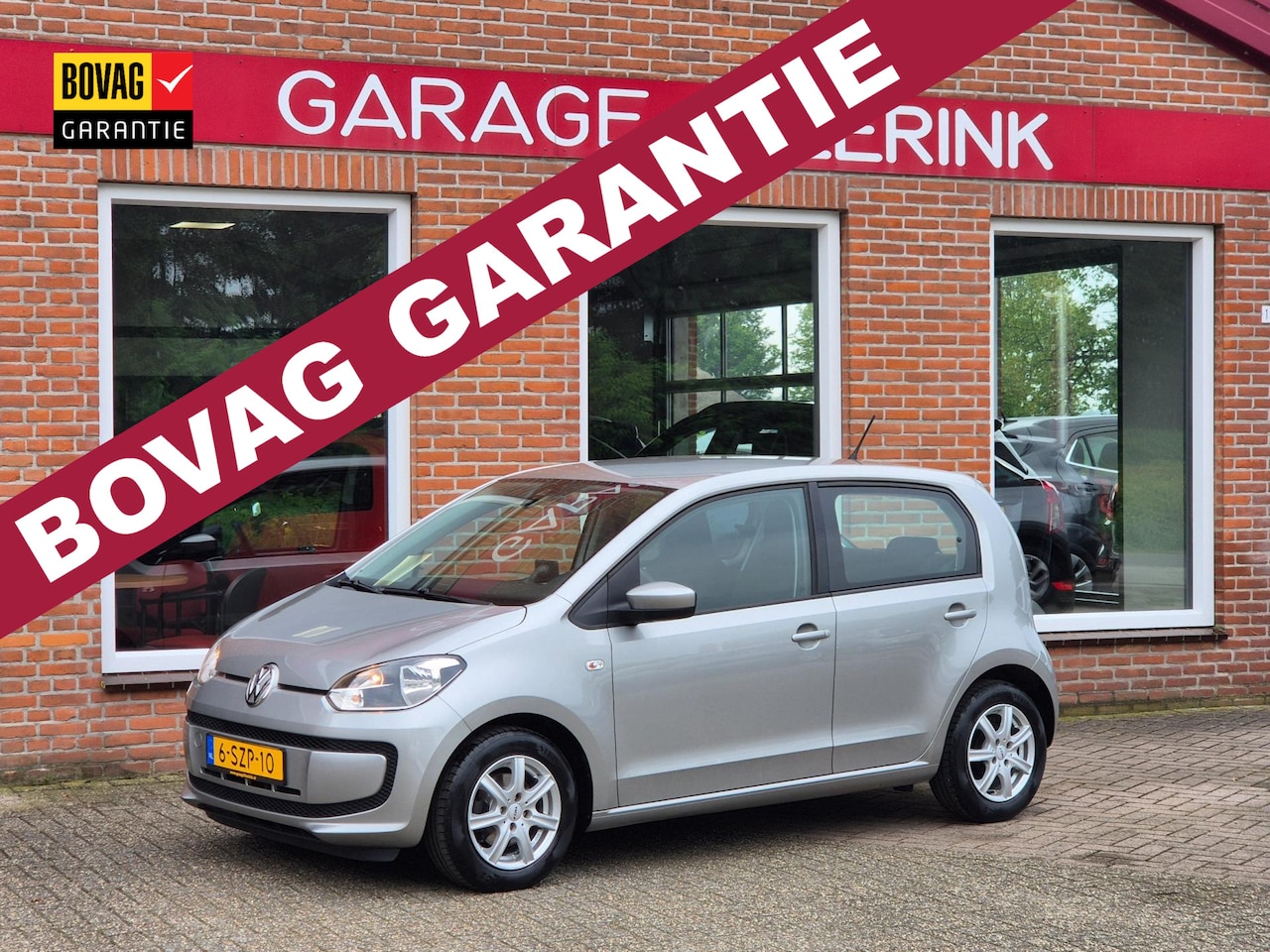 Volkswagen Up! - 1.0 move up! BlueMotion 60PK 5drs airco, navi, elektr.ramen, lmv, radio/cd - AutoWereld.nl