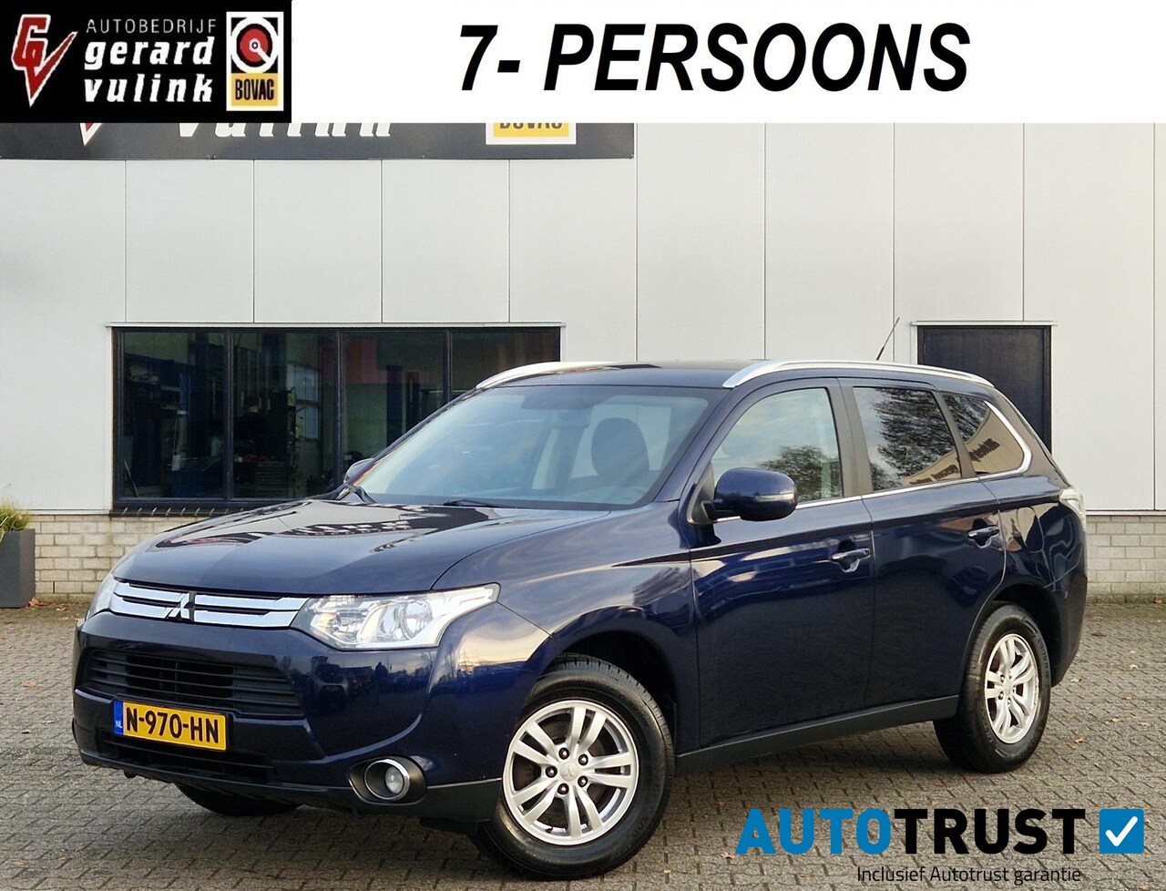 Mitsubishi Outlander - 2.0 Business Edition AUTOM TREKHAAK 7PERS CAMERA - AutoWereld.nl
