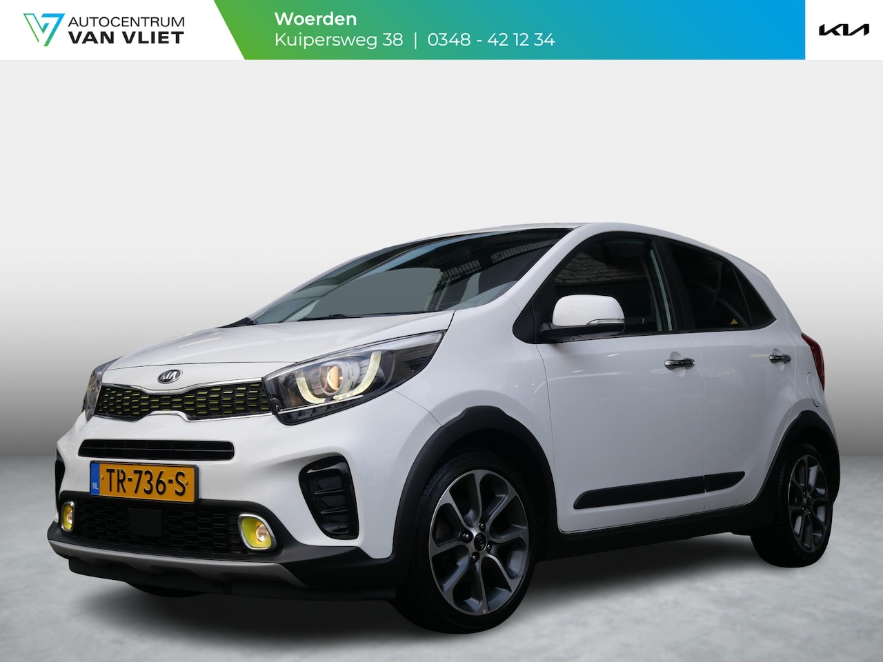 Kia Picanto - 1.2 CVVT X-Line | Org. NL | Navigatie | Clima | Keyless | Carplay | - AutoWereld.nl