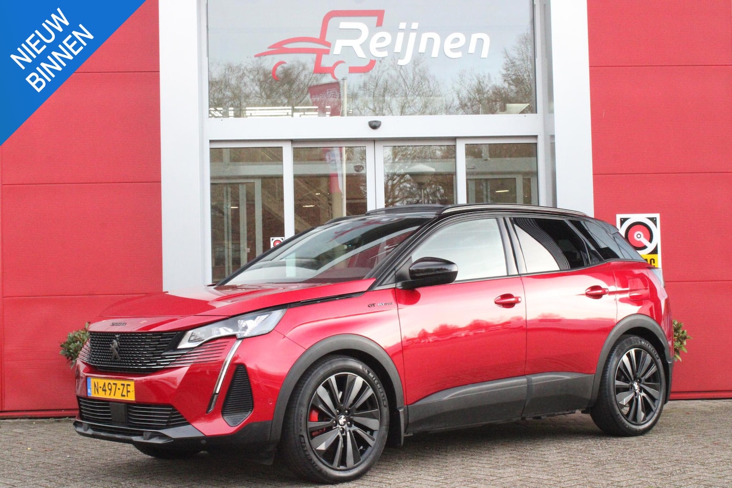 Peugeot 3008 - 1.6 HYbrid 225PK GT PACK BUSINESS | AFNEEMBARE TREKHAAK | PANORAMISCH SCHUIF/KANTEL DAK | - AutoWereld.nl