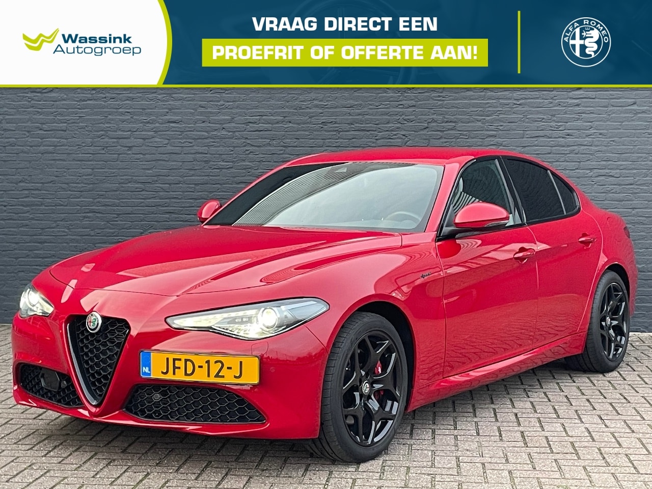 Alfa Romeo Giulia - 2.0 GME 200pk Sprint I Automaat | Elektrische stoelen met memory | Carplay I Navigatie I A - AutoWereld.nl