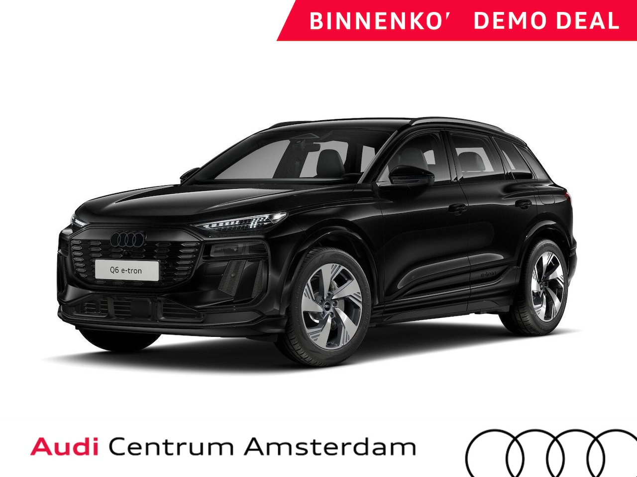 Audi Q6 e-tron - S edition performance 100 kWh 306pk | Pack Tech Pro | Luchtvering | Stuurverwarming | MMI - AutoWereld.nl