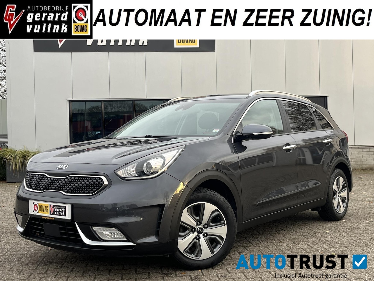 Kia Niro - 1.6 GDi Hybrid DynamicPlusLine ADAP CRUISE CAMERA - AutoWereld.nl
