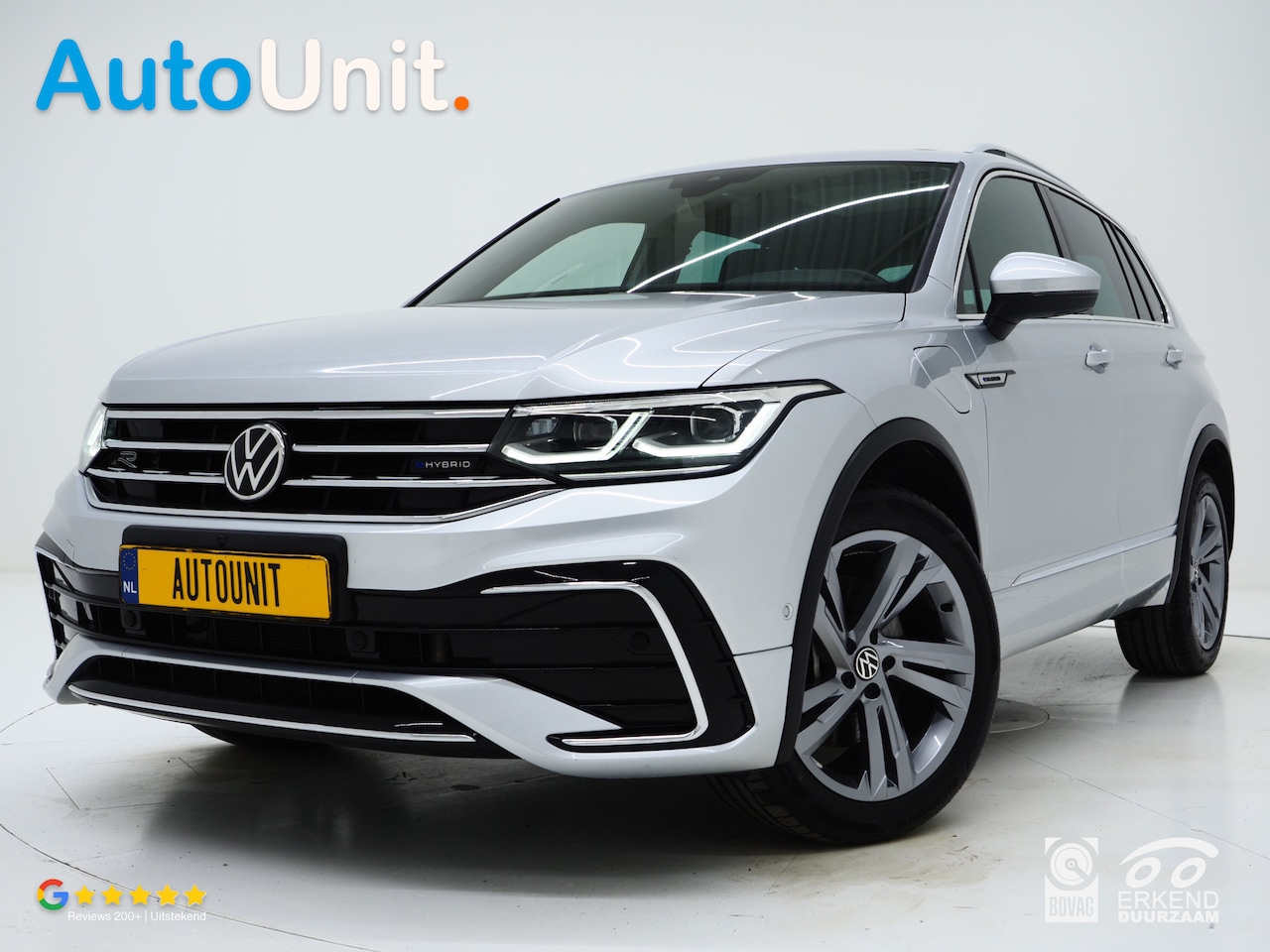 Volkswagen Tiguan - 1.4 TSI eHybrid R-Line Exclusive | Panoramadak | Leder | Head Up | 360 | Adaptive Cruise | - AutoWereld.nl
